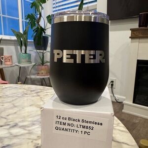 Polar camel wine tumblr engraved Peter.